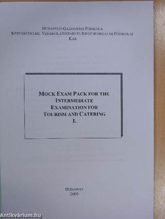 Mock Exam Pack for the Intermediate Examination for Business English 1.