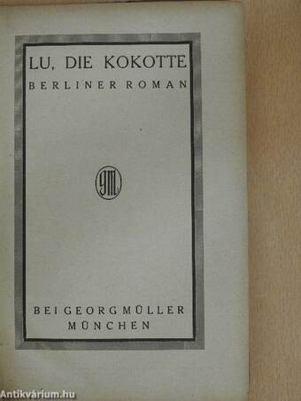 Lu, die Kokotte