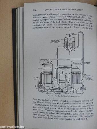 Boiler feed water purification