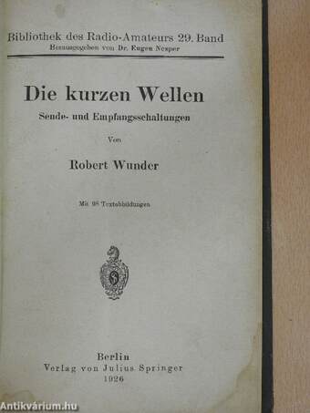 Die kurzen Wellen