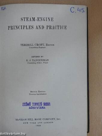 Steam-engine principles and practice