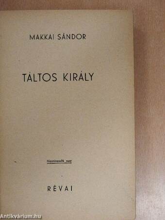 Táltos király