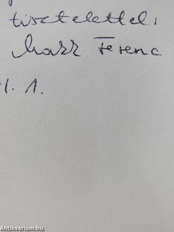 Traduction et commentaire de l'homélie écrite probablement par Théodore le Syncelle sur le siége de Contsantinople en 626 (dedikált példány)