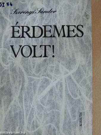 Érdemes volt!