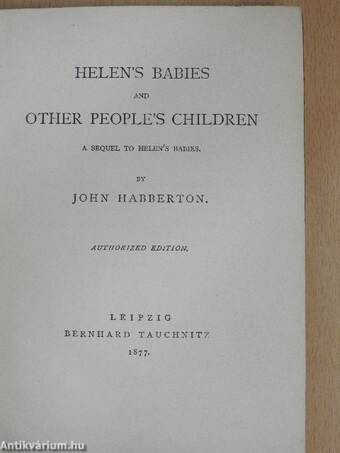 Helen's Babies and other people's children
