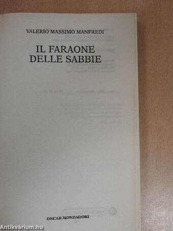 Il Faraone delle sabbie