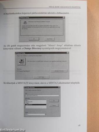 Windows alkalmazások fejlesztése Visual Basic 5 rendszerben