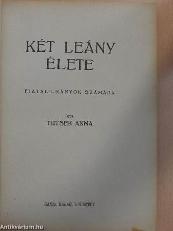 Két leány élete