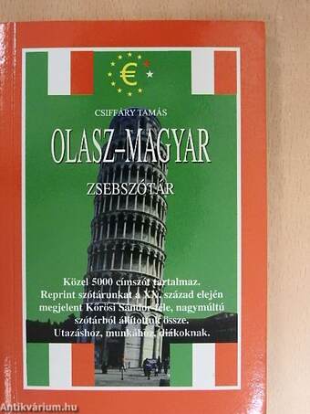 Olasz-magyar/magyar-olasz zsebszótár