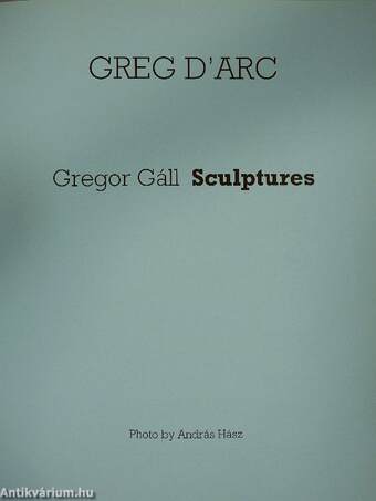 Greg d'Arc (dedikált példány)