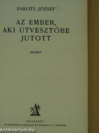 Az ember, aki útvesztőbe jutott