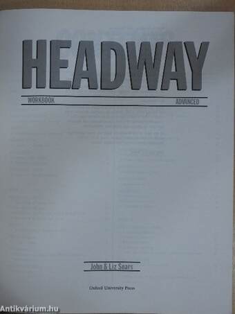 Headway - Advanced - Workbook