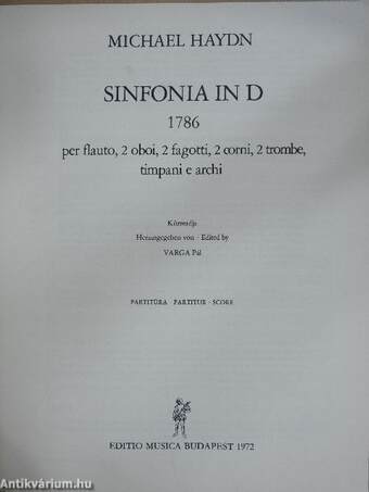 Sinfonia in D