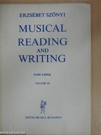 Musical Reading and Writing III. - Pupil's Book