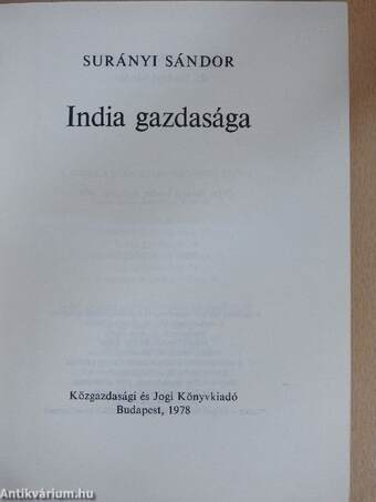 India gazdasága