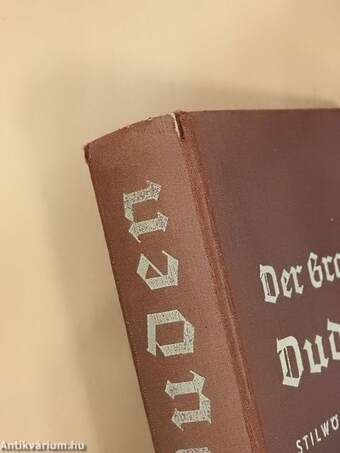 Der Große Duden (gótbetűs)