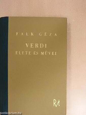 Verdi élete és művei