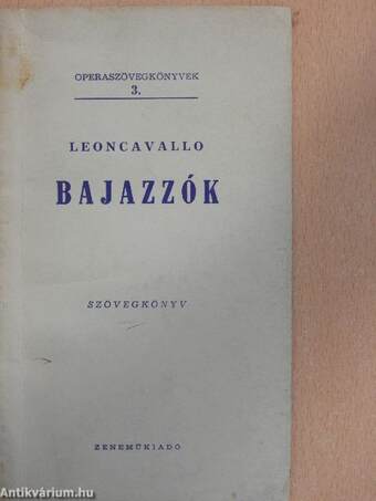 Leoncavallo: Bajazzók