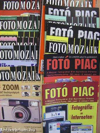 Fotó Piac/Foto Mozaik 2001. (nem teljes évfolyam)