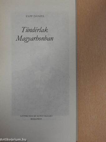 Tündérlak Magyarhonban