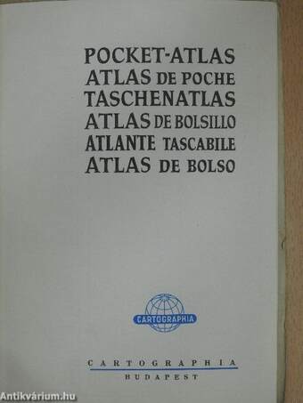 Pocket-Atlas/Atlas de Poche/Taschenatlas/Atlas de Bolsillo/Atlante Tascabile/Atlas de Bolso