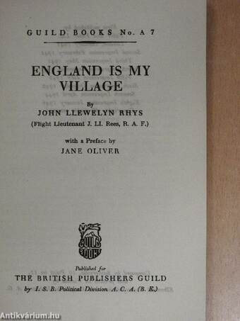 England is my Village