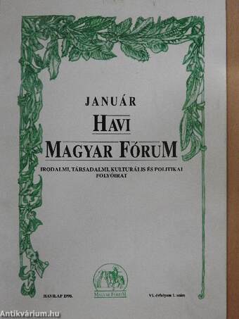 Havi Magyar Fórum 1998. január-december