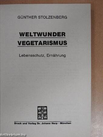 Weltwunder vegetarismus