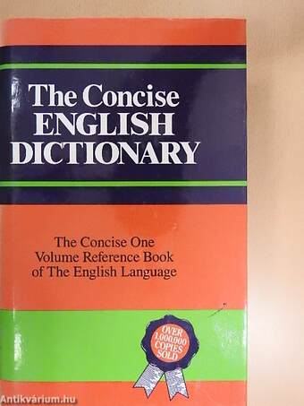 The Concise English Dictionary