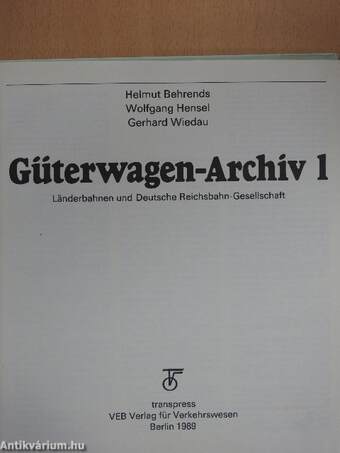 Güterwagen-Archiv 1.