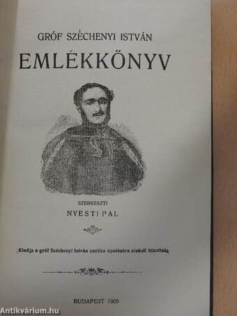 Gróf Széchenyi István emlékkönyv