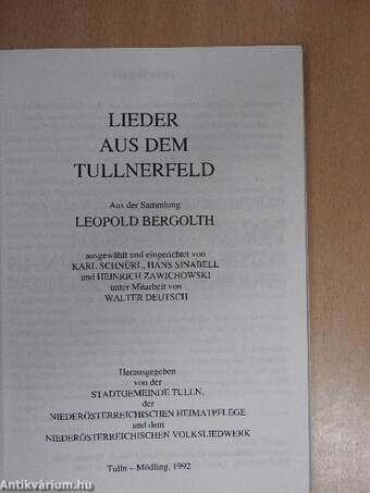 Lieder aus dem Tullnerfeld