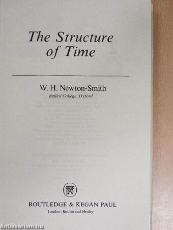 The Structure of Time