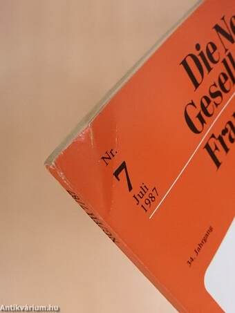 Die Neue Gesellschaft/Frankfurter Hefte 1987/7.