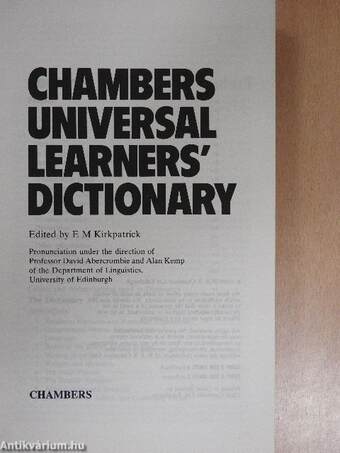 Chambers Universal Learners' Dictionary