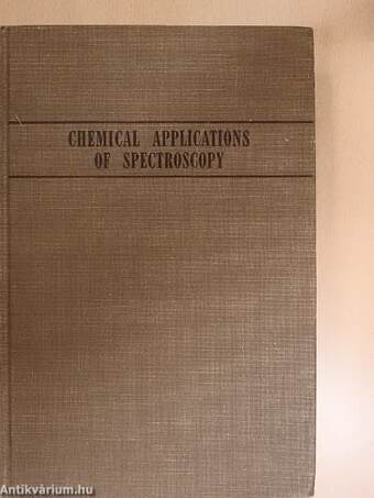 Chemical applications of spectroscopy