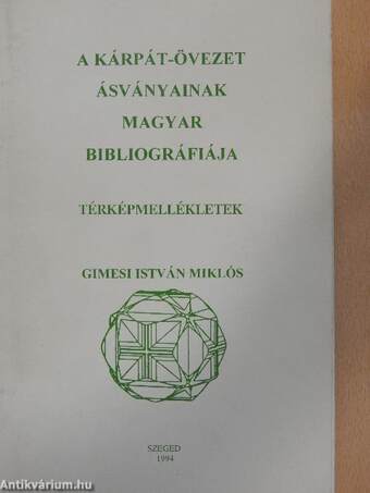 A Kárpát-övezet ásványainak magyar bibliográfiája I-II.