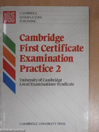 Cambridge First Certificate Examination Practice 2