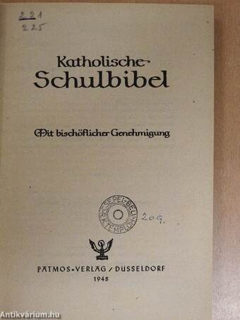 Katholische Schulbibel