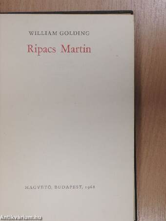 Ripacs Martin