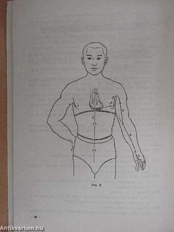 Anatomical charts of the acupuncture points and 14 meridians