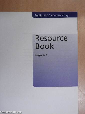 English in 20 minutes a day Resource Book 1