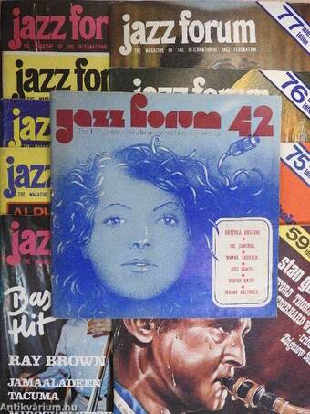 Jazz Forum 1976., 1979., 1982-1984. (vegyes számok) (10 db)