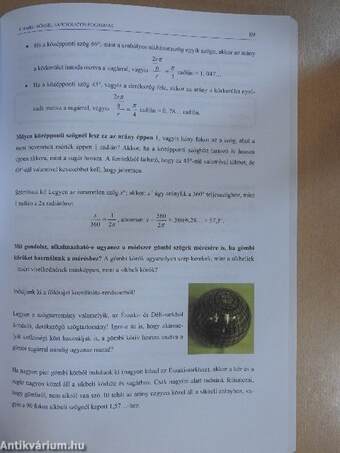 Tanulók könyve - Matematika 10. évfolyam - 1. félév