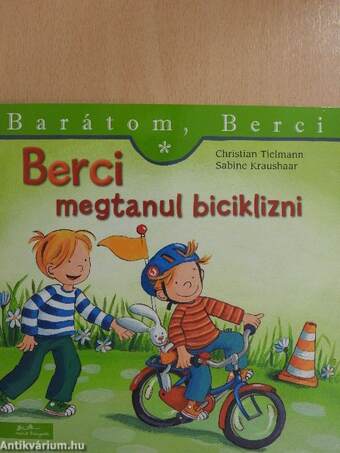 Berci megtanul biciklizni