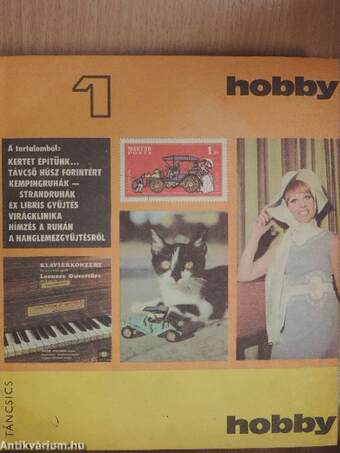 Hobby 1970-1971 (vegyes számok) (7 db)