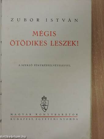 Mégis ötödikes leszek!