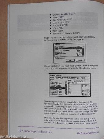 CorelDraw! Technical reference Q027-E201