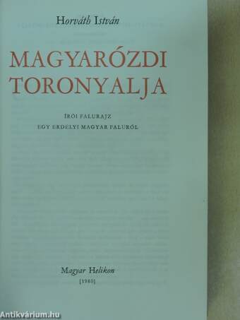 Magyarózdi toronyalja