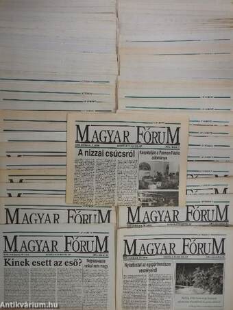 Magyar Fórum 2001. (nem teljes évfolyam)